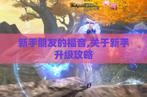 新手朋友的福音,关于新手升级攻略 新手朋友的福音,关于新手升级攻略