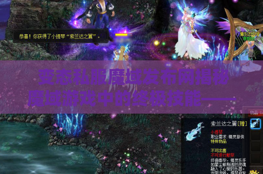  变态私服魔域发布网揭秘魔域游戏中的终极技能——狂暴之力