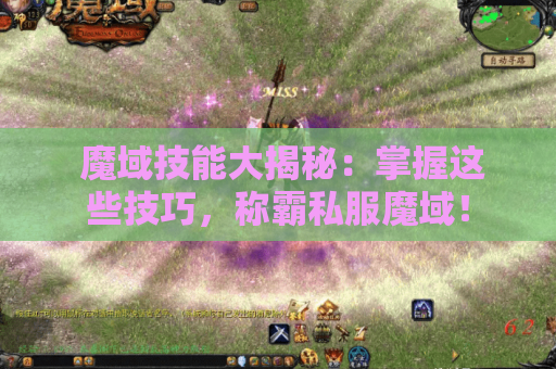  魔域技能大揭秘：掌握这些技巧，称霸私服魔域！