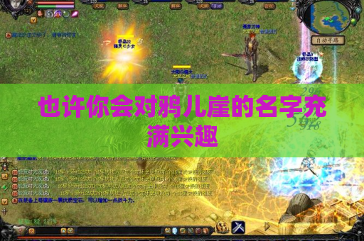 也许你会对鸦儿崖的名字充满兴趣